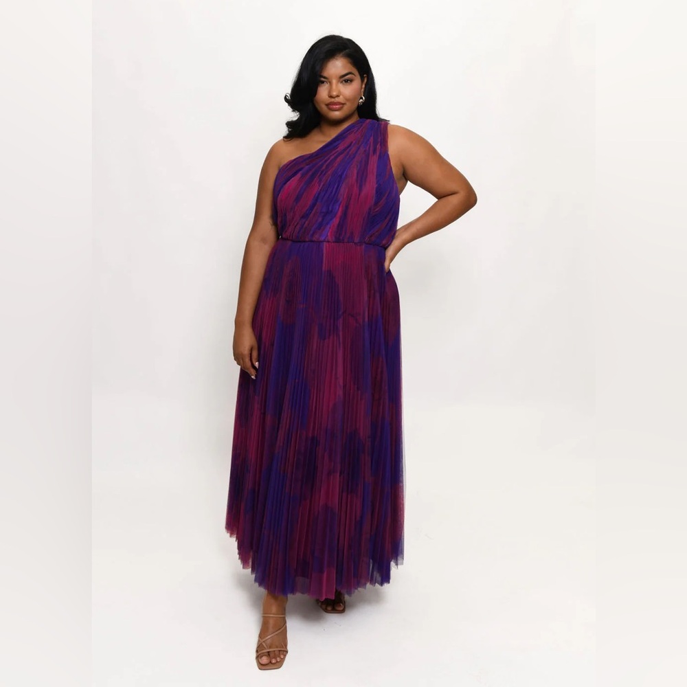 Hutch Tarina One-Shoulder Maxi Gown - Picture 3 of 11